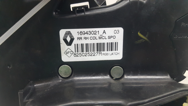 Cerradura / cierre puerta trasera derecha RENAULT Megane IV (B9A/M_) Imagem-3