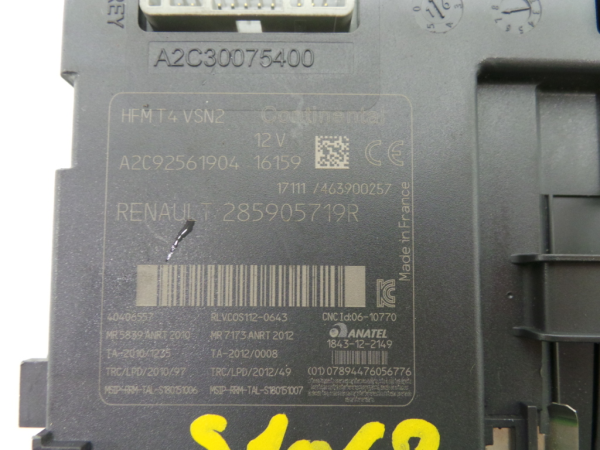 Centralina accensione (immobilizzatore) RENAULT Clio IV (BH_) Imagem-2