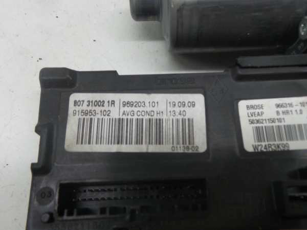 Moteur lève-vitre avant gauche RENAULT Scénic III (JZ0/1_) Imagem-3