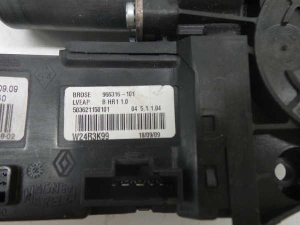 Moteur lève-vitre avant gauche RENAULT Scénic III (JZ0/1_) Imagem-4