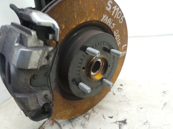 Pinça travão / maxila de travão frente esquerda TOYOTA Yaris (_P13_) Imagem-1