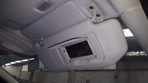 Pála de sol direita MERCEDES-BENZ Classe R (W251, V251)