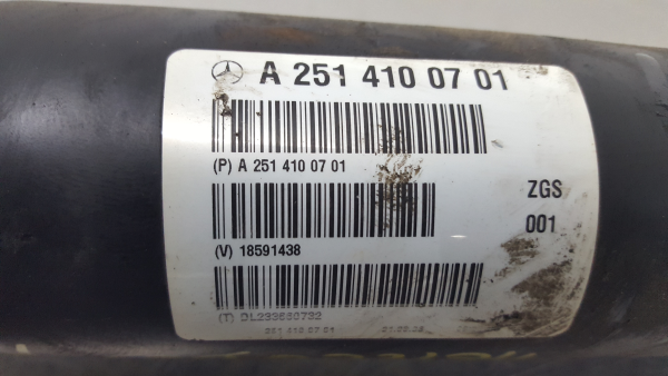 Transmissão central MERCEDES-BENZ Classe R (W251, V251) Imagem-3