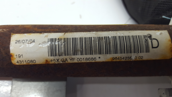 Airbag Cortina Derecho PEUGEOT 407 (6D_) Imagem-2