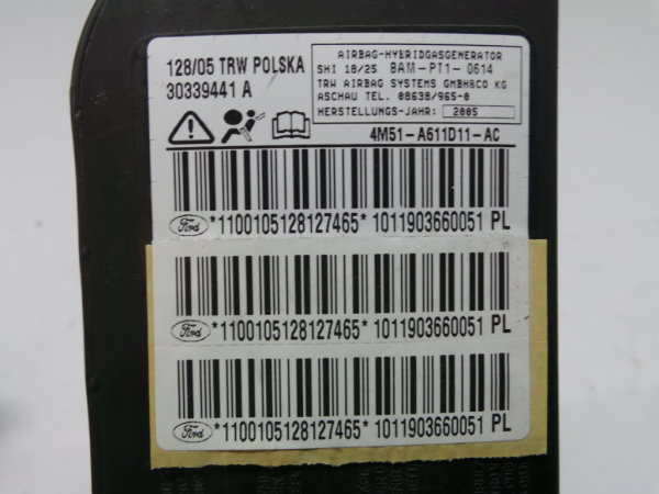Airbag Izquierdo FORD Focus II (DA_) Imagem-2