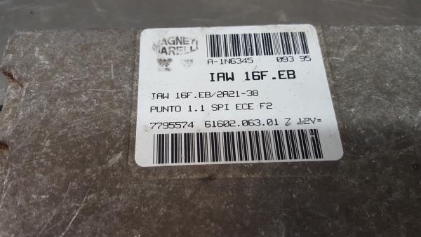Centralina motor / ECU FIAT Punto (176_) Imagem-4