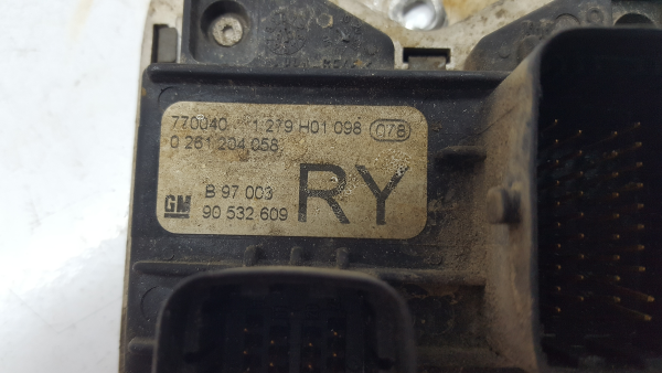 Engine control unit / ECU OPEL Corsa B Imagem-2