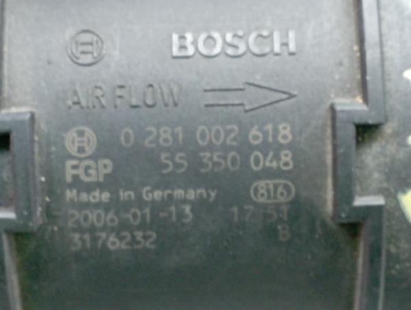 Mass Air Flow Sensor (MAF) SAAB 9-3 Cabrio (YS3F) Imagem-3