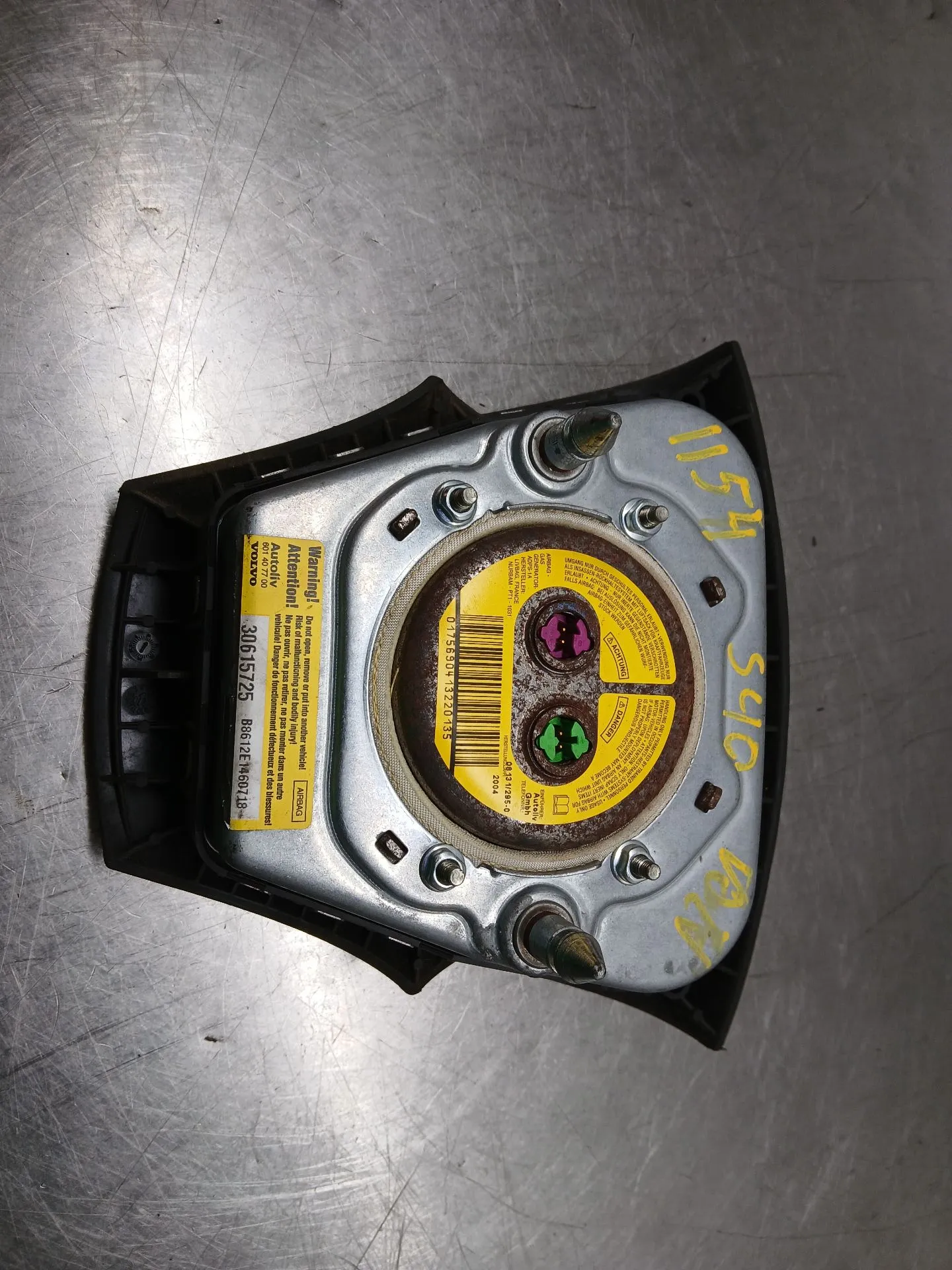 Airbag du Volant VOLVO S40 II (MS) Imagem-4