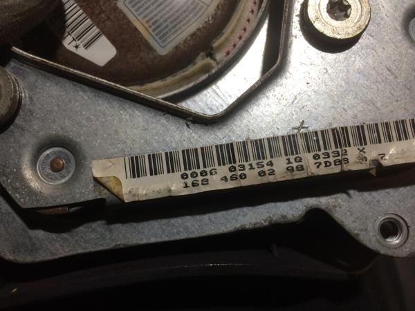 Airbag du Volant MERCEDES-BENZ Classe A (W168) Imagem-2