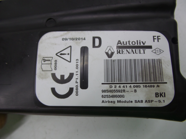 Airbag Destro RENAULT Captur (J5_) Imagem-2