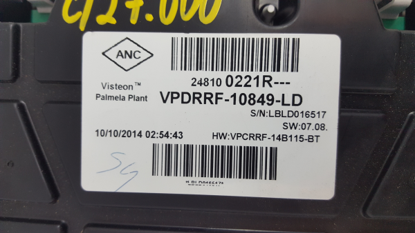 Quadrante / painel de instrumentos RENAULT Captur (J5_) Imagem-2