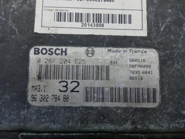 Centralina motor / ECU PEUGEOT 106 II (1A_, 1C_) Imagem-3