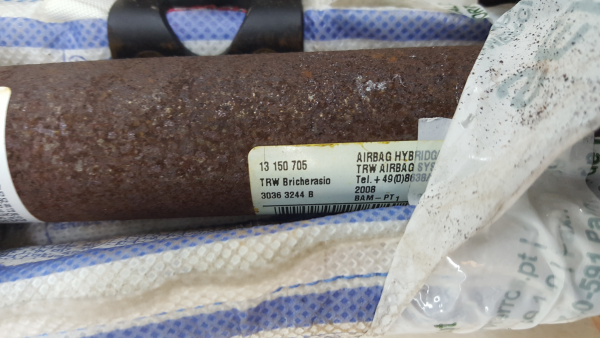 Airbag Rideau Droite OPEL Corsa D Imagem-2