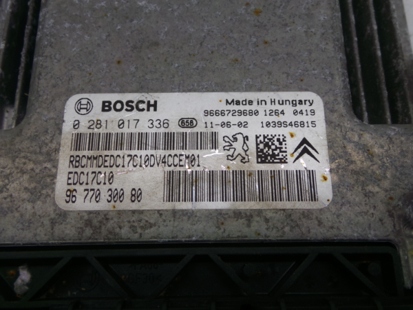 Centralina motor / ECU CITROËN C3 II (SC_) Imagem-3