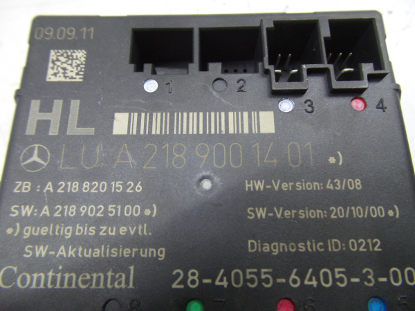 Module porte arrière gauche MERCEDES-BENZ CLS (C218) Imagem-2