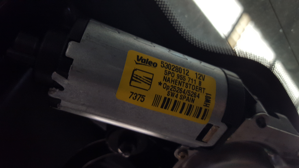 Rear Wiper Motor SEAT Leon (1P1) Imagem-1