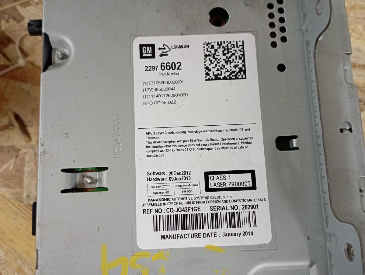 Car radio OPEL Astra J Imagem-2