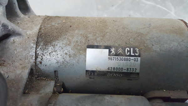 Motor de arranque PEUGEOT 208 Imagem-3