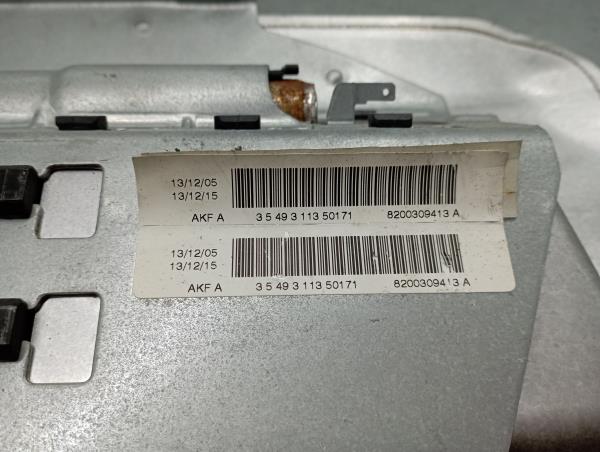 Airbag Rodilla RENAULT Clio III (BR0/1, CR0/1) Imagem-3