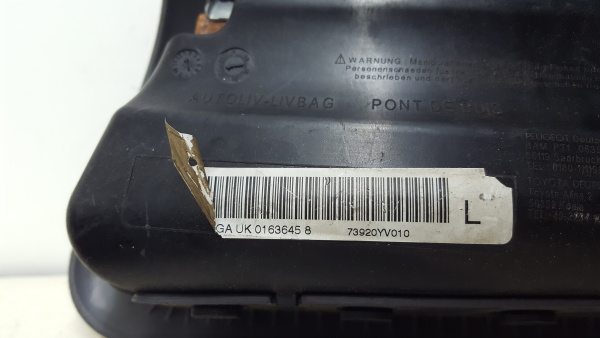Airbag banco esquerdo PEUGEOT 107 Imagem-2