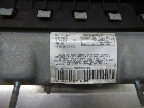 Airbag Rodilla CITROËN C4 Picasso I (UD_) Imagem-1