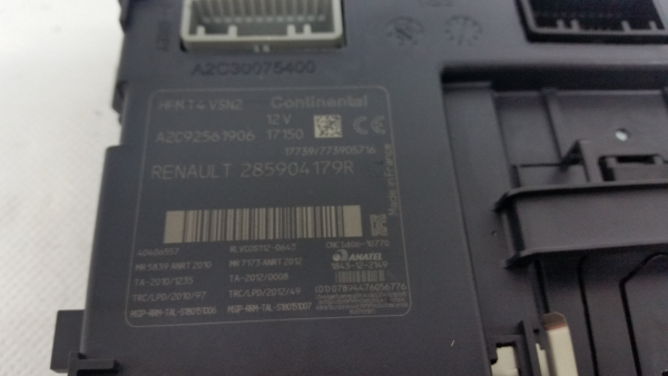 Leitor de chave de ignição RENAULT Clio IV (BH_) Imagem-2