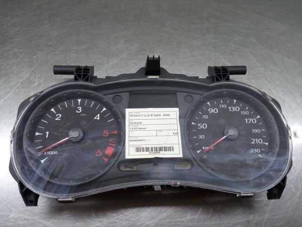 Quadrante / painel de instrumentos RENAULT Clio III (BR0/1, CR0/1)