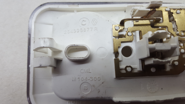 Plafonier trás RENAULT Master III (FV) Imagem-3