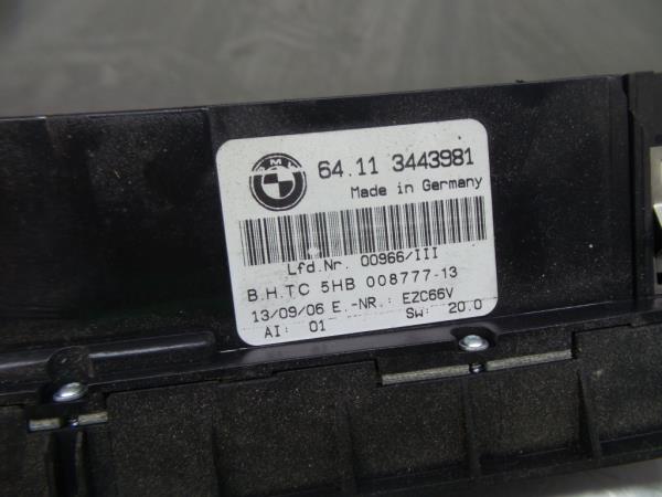 Commande chauffage BMW X3 (E83) Imagem-3