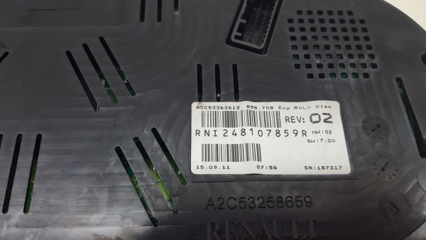 Quadrante / painel de instrumentos RENAULT Megane III (BZ0_) Imagem-2