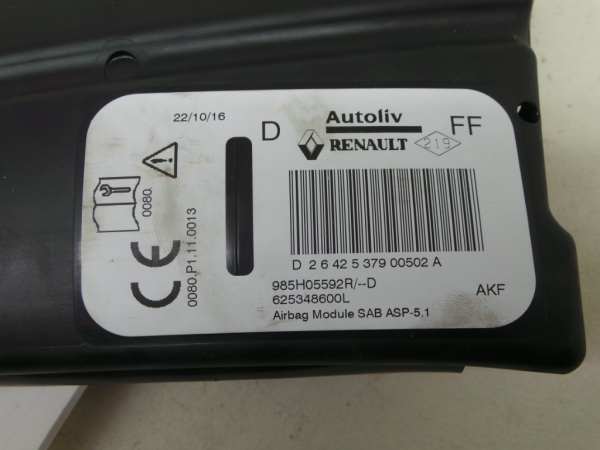 Airbag Derecho RENAULT Clio IV (BH_) Imagem-3