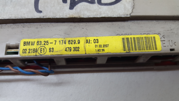 Feu de stop supplémentaire / 3e feu BMW 3 Coupé (E92) Imagem-3