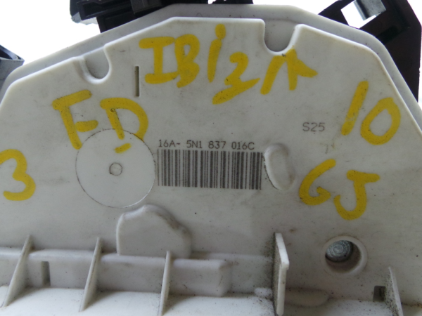 Serrure Avant Droite SEAT Ibiza IV (6J5, 6P1) Imagem-4