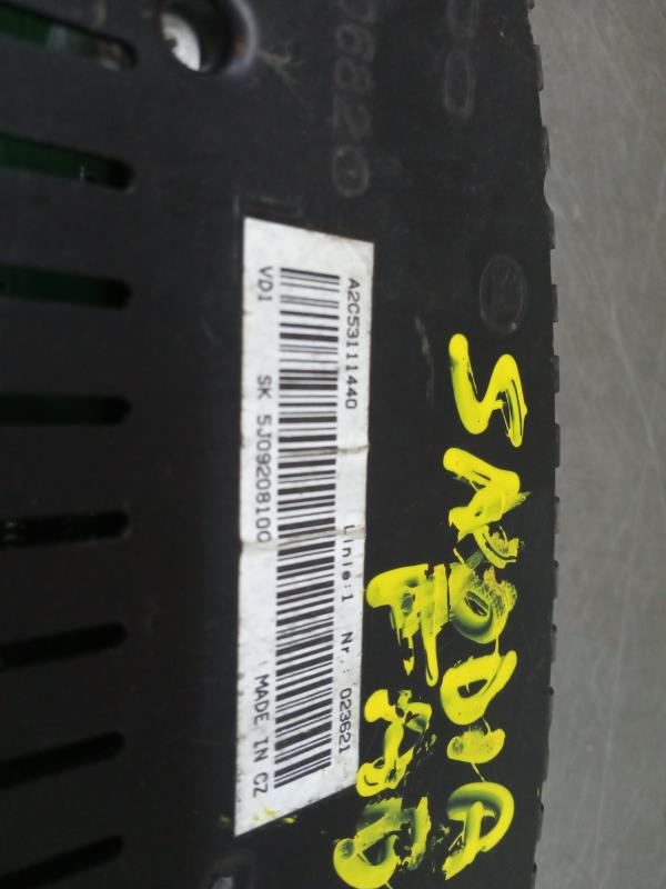 Quadrante / painel de instrumentos SKODA Fabia II Hatchback (542, 5J) Imagem-5