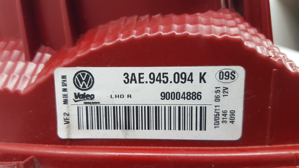 Fanale Destro Baule VOLKSWAGEN Passat (362) Imagem-2