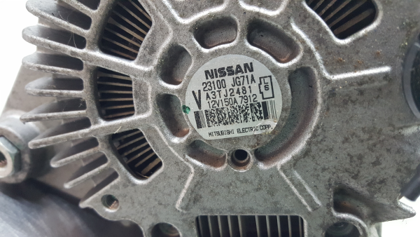 Alternador RENAULT Koleos I (HY_) Imagem-4