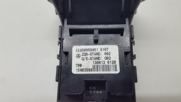 Botão / interruptor travão de parque MERCEDES-BENZ Classe A (W176) Imagem-3