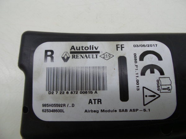 Airbag banco direito RENAULT Clio IV (BH_) Imagem-4
