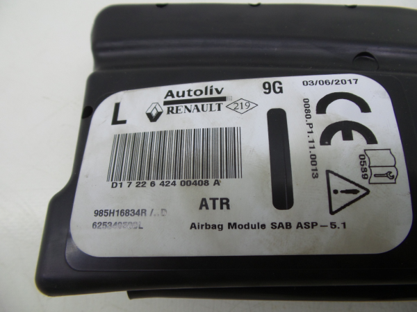 Airbag banco esquerdo RENAULT Clio IV (BH_) Imagem-3