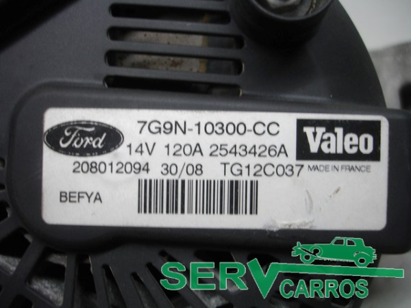 Alternador FORD Fiesta VI (CB1, CCN) Imagem-1