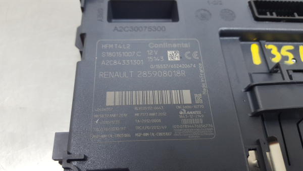 Lettore chiave d'accensione RENAULT Captur (J5_) Imagem-4