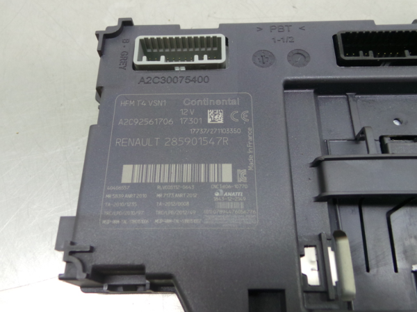 Lector de llave de encendido RENAULT Clio IV (BH_) Imagem-2