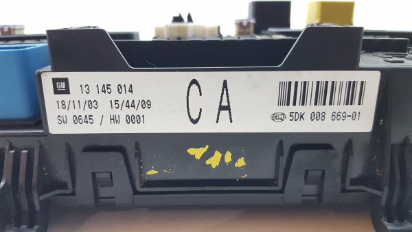 Caixa fusíveis / SAM / BSI OPEL Astra H Hatchback (L48) Imagem-4