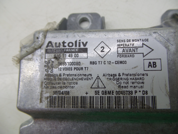 Centralina airbag PEUGEOT 308 (4A_, 4C_) Imagem-5