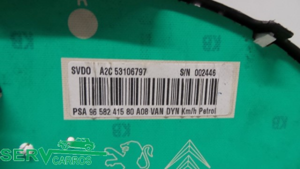 Quadrante / painel de instrumentos PEUGEOT 1007 (KM_) Imagem-2