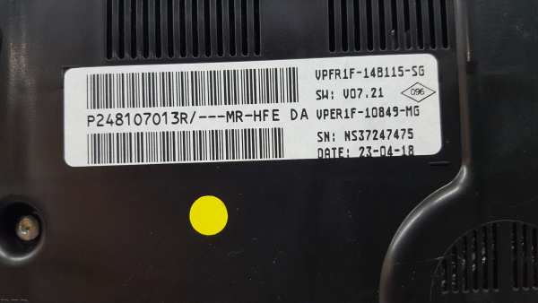 Quadrante / painel de instrumentos RENAULT Kadjar (HA_, HL_) Imagem-3