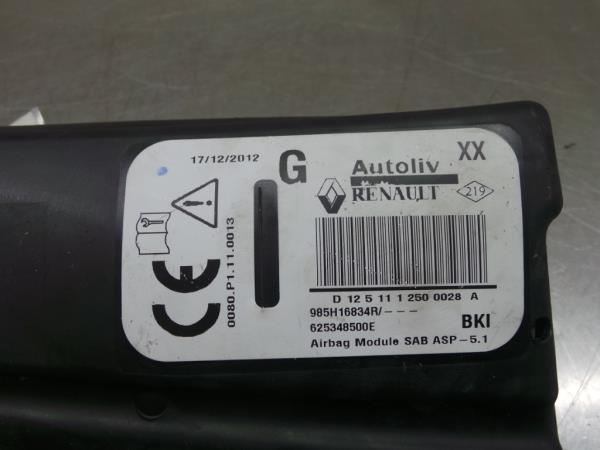 Airbag Guache RENAULT Captur (J5_) Imagem-3