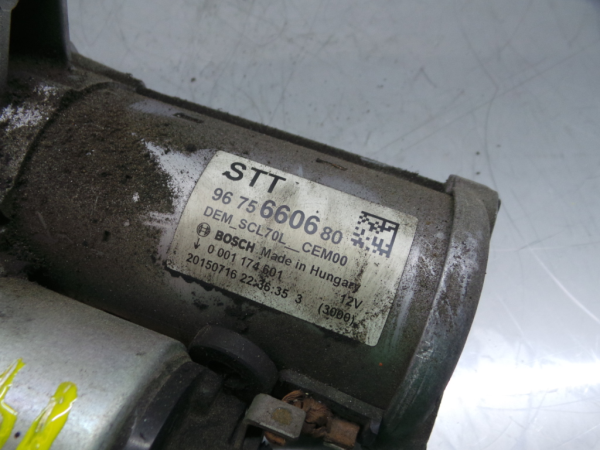 Motor de arranque PEUGEOT 308 II Imagem-4