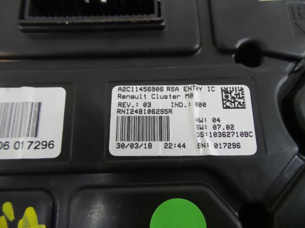 Instrument cluster DACIA Duster (HM_) Imagem-2